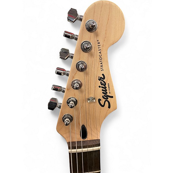 Used Squier Affinity Stratocaster Black Solid Body Electric Guitar