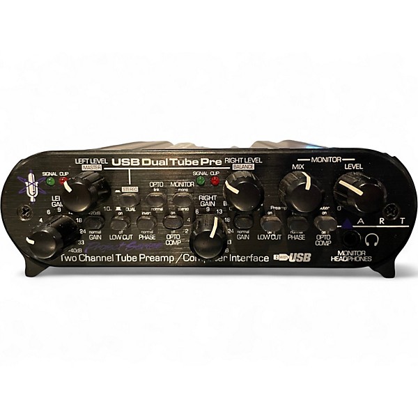 Used Art USB DUAL TUBE PRE PROJECT SERIES Audio Interface