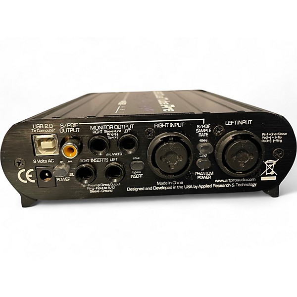 Used Art USB DUAL TUBE PRE PROJECT SERIES Audio Interface