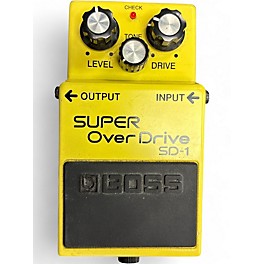 Used BOSS SD1 Super Overdrive Effect Pedal