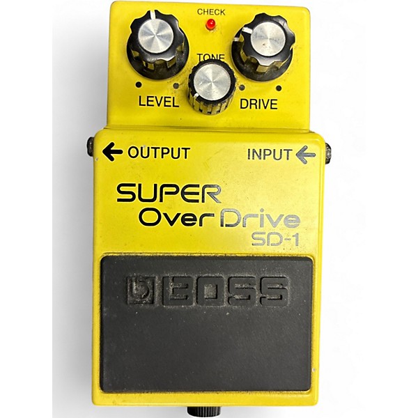 Used BOSS SD1 Super Overdrive Effect Pedal