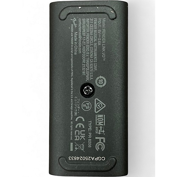 Used Fender LINK I/O Audio Interface