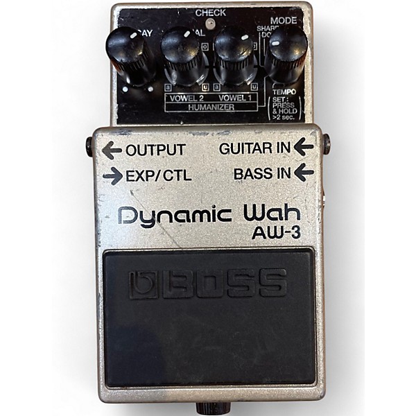 Used BOSS AW3 Dynamic Wah Effect Pedal