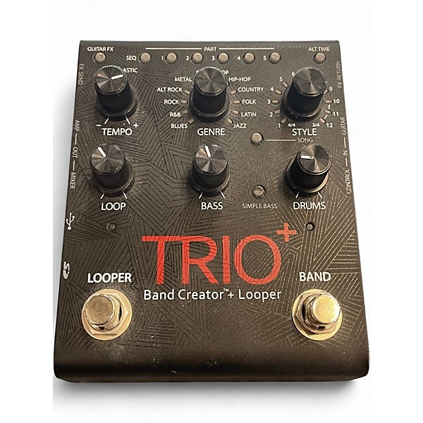 Used DigiTech Trio+ Band Creator Plus Looper Pedal