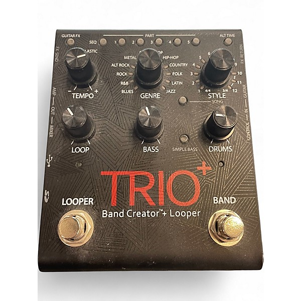 Used DigiTech Trio+ Band Creator Plus Looper Pedal