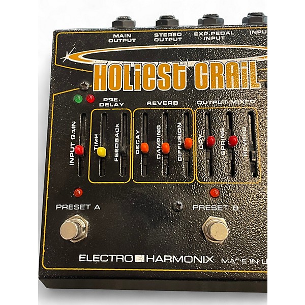 Used Electro-Harmonix Holiest Grail Effect Pedal