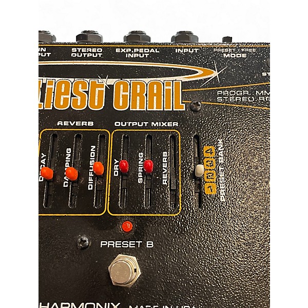 Used Electro-Harmonix Holiest Grail Effect Pedal