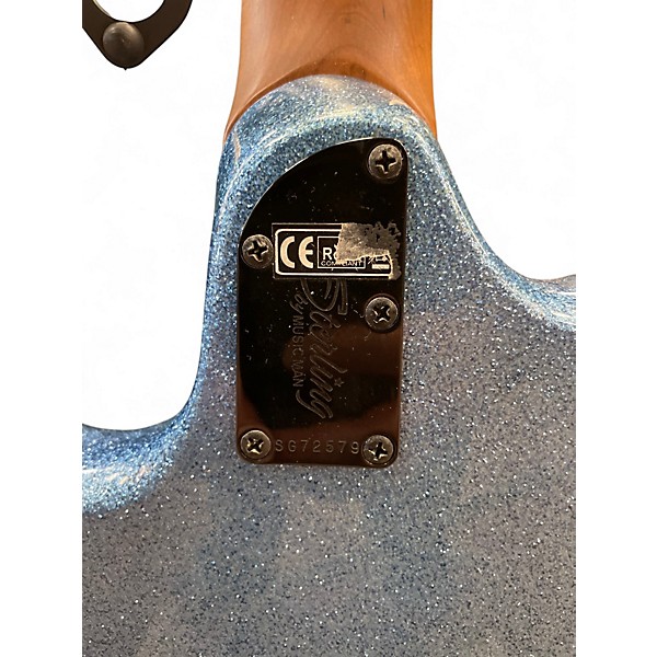 Used Sterling by Music Man Ryan "Fluff" Bruce Artist Series StingRay Amana Boat Blue Solid Body Electric Guitar