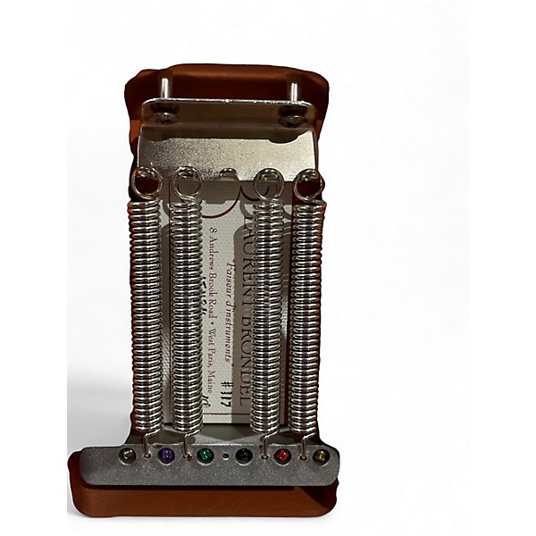 Used 2010s Laurent Brondel Honeycaster DC Pink Salmon Solid Body Electric Guitar