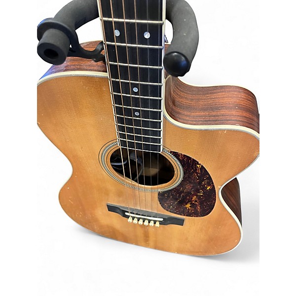 Used 2004 Martin 00016RGTE Natural Acoustic Electric Guitar