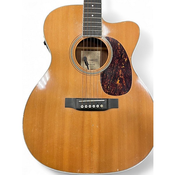 Used 2004 Martin 00016RGTE Natural Acoustic Electric Guitar