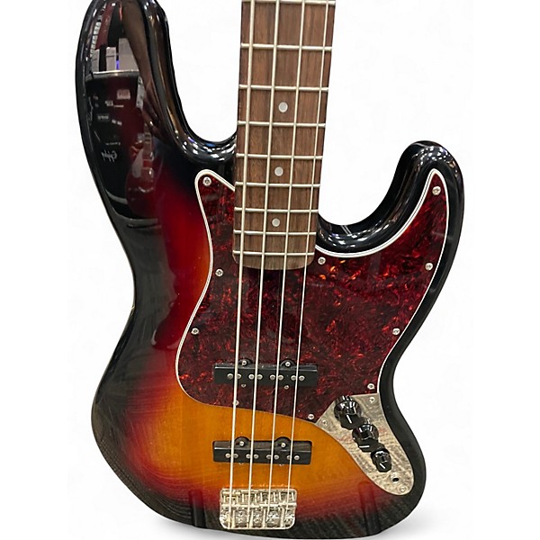 Used Squier Classic Vibe 1960S Jazz Bass 2 Color Sunburst Electric Bass Guitar