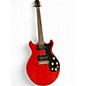 Vintage 1965 Gibson MELODY MAKER D CARDINAL RED Solid Body Electric Guitar thumbnail