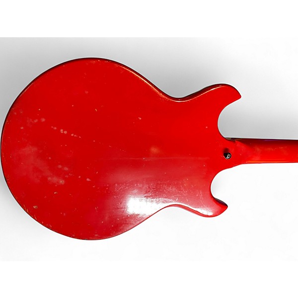 Vintage 1965 Gibson MELODY MAKER D CARDINAL RED Solid Body Electric Guitar