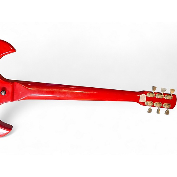 Vintage 1965 Gibson MELODY MAKER D CARDINAL RED Solid Body Electric Guitar