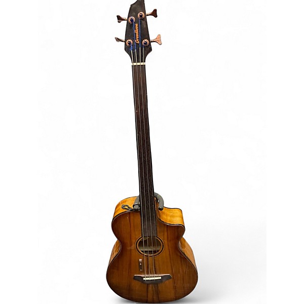 Used Breedlove Pursuit EX S Concerto Myrtlewood Acoustic Bass Guitar