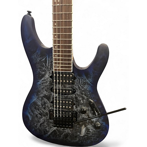 Used 2025 Ibanez S770CZM Cosmic Blue Frozen Matte Solid Body Electric Guitar