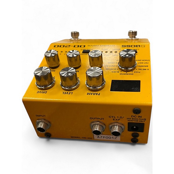 Used BOSS OD200 Effect Pedal