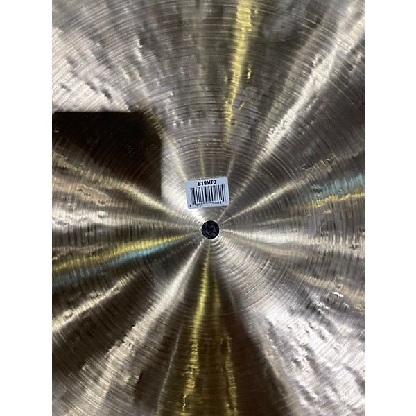 Used MEINL 19in Byzance Medium Thin Crash Brilliant Cymbal