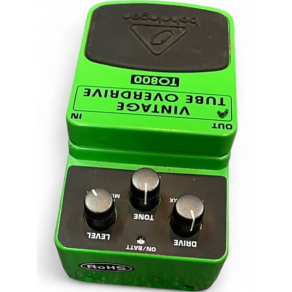 Used Behringer TO800 Vintage Tube Overdrive Effect Pedal
