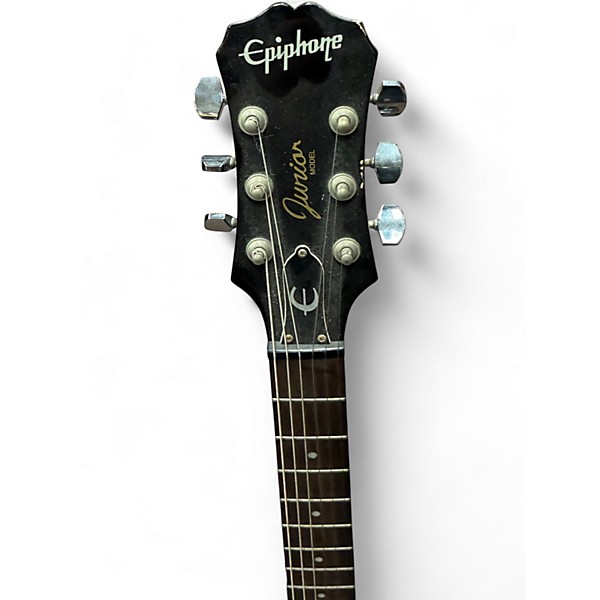 Used Epiphone Les Paul Junior Black Solid Body Electric Guitar