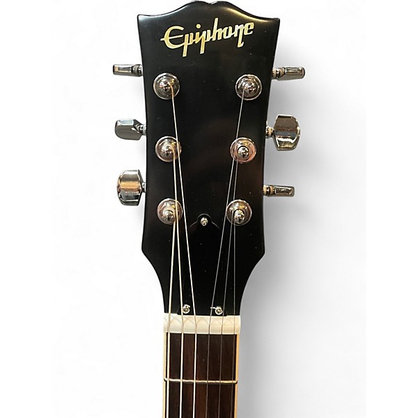 Used Epiphone Inspired by Gibson Jeff Beck Les Paul Standard Black Solid Body Electric Guitar