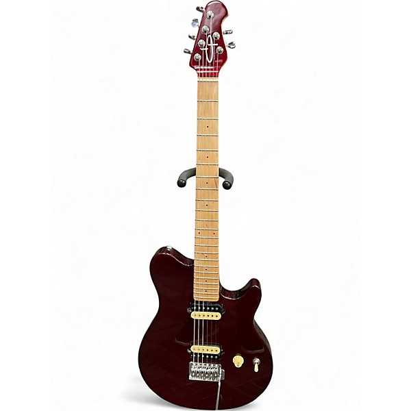 Used OLP Axis Wine Red Solid Body Electric Guitar