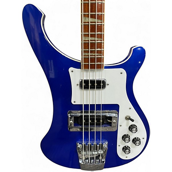 Vintage 1997 Rickenbacker 4003 Midnight Blue Electric Bass Guitar