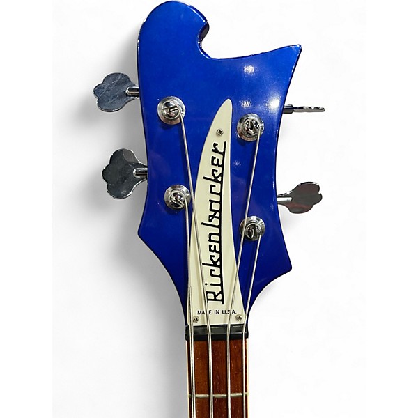 Vintage 1997 Rickenbacker 4003 Midnight Blue Electric Bass Guitar