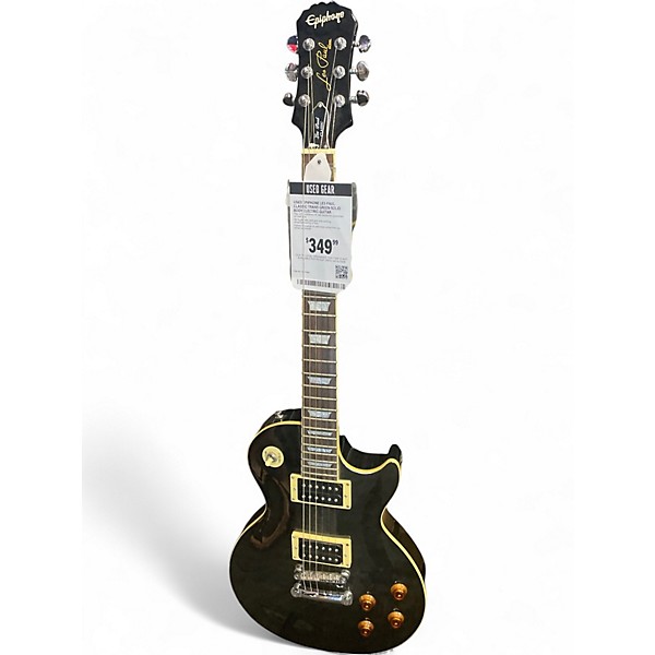 Used Epiphone LES PAUL CLASSIC Trans Green Solid Body Electric Guitar