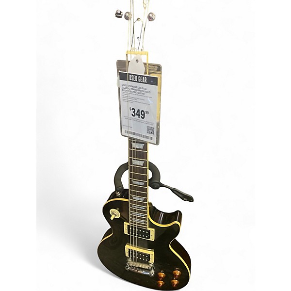 Used Epiphone LES PAUL CLASSIC Trans Green Solid Body Electric Guitar