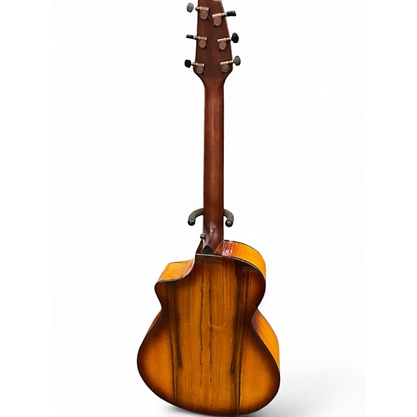 Used Breedlove Pursuit Concert EXS-TECE Tobacco Edgeburst Acoustic Electric Guitar