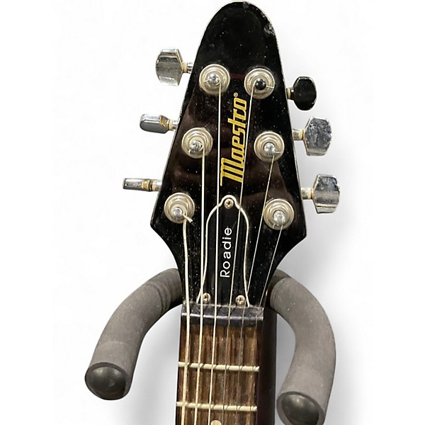 Used Maestro Roadie Flying V Red Solid Body Electric Guitar