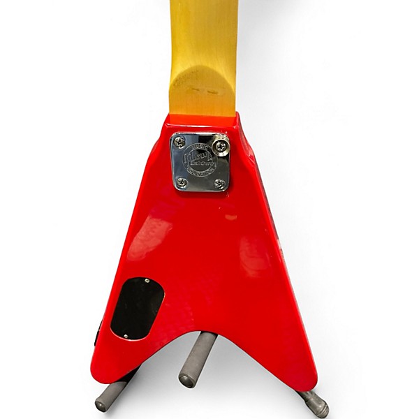 Used Maestro Roadie Flying V Red Solid Body Electric Guitar