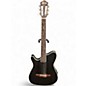 Used Ibanez TOD10NL Trans Black Nylon String Acoustic Guitar thumbnail