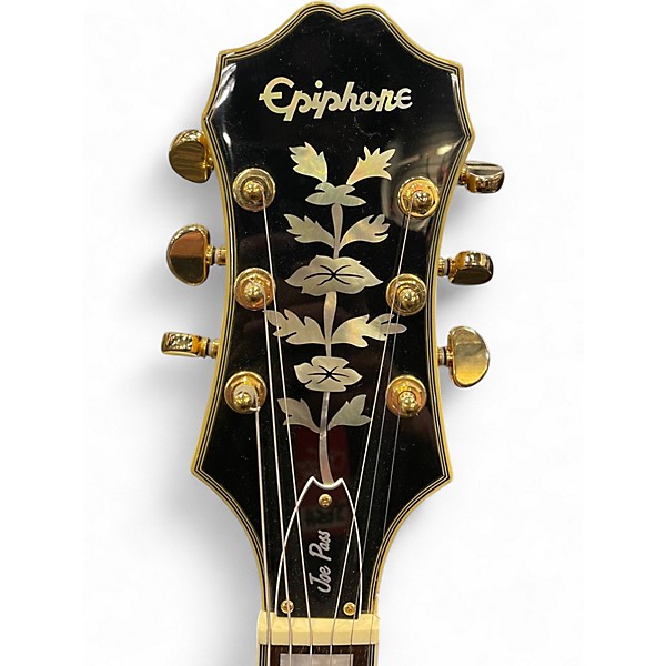 Used Epiphone Emperor II Joe Pass Signature Antique Natural Hollow Body Electric Guitar