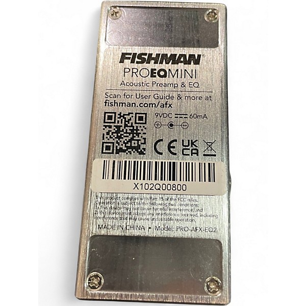 Used Fishman AFX PRO MINI EQ Pedal