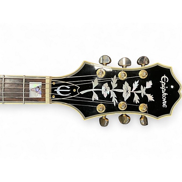 Used Epiphone Sheraton II Natural Hollow Body Electric Guitar