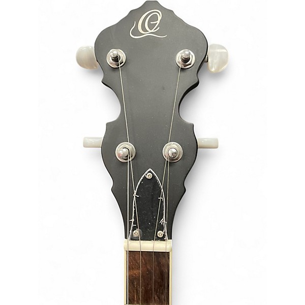 Used Ortega OBJ-150 OP-WB Whiskey burst Banjo