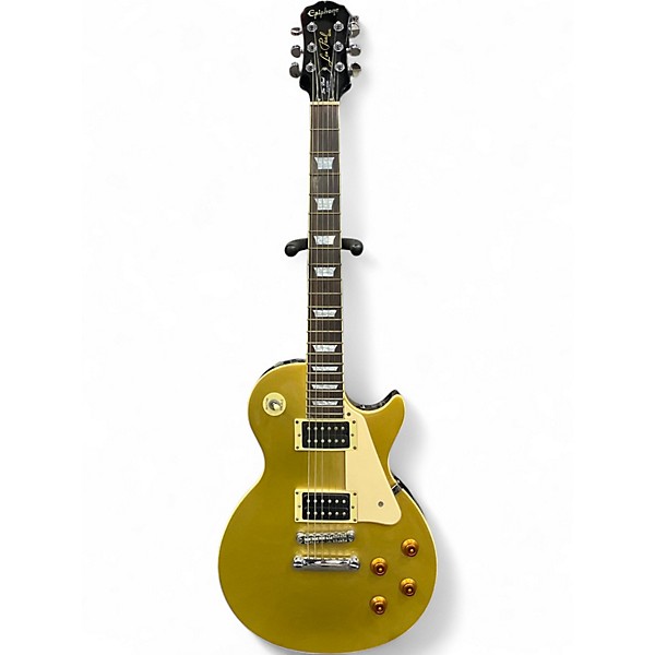 Used Epiphone Les Paul Classic Gold Top Solid Body Electric Guitar