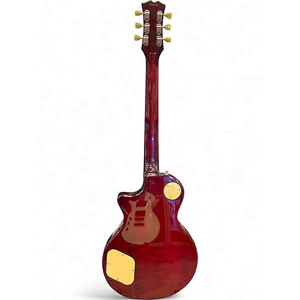 Used Samick Artist Series Edition LP Style Red Sparkle Solid Body Electric Guitar