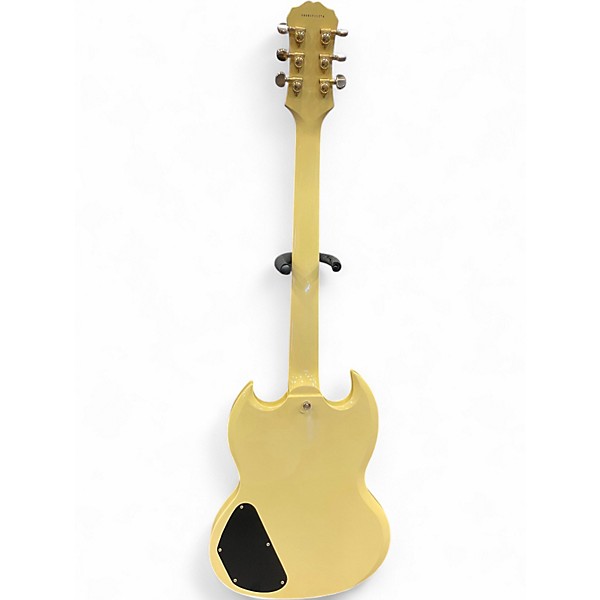 Used Epiphone Les Paul Custom SG Antique White Solid Body Electric Guitar