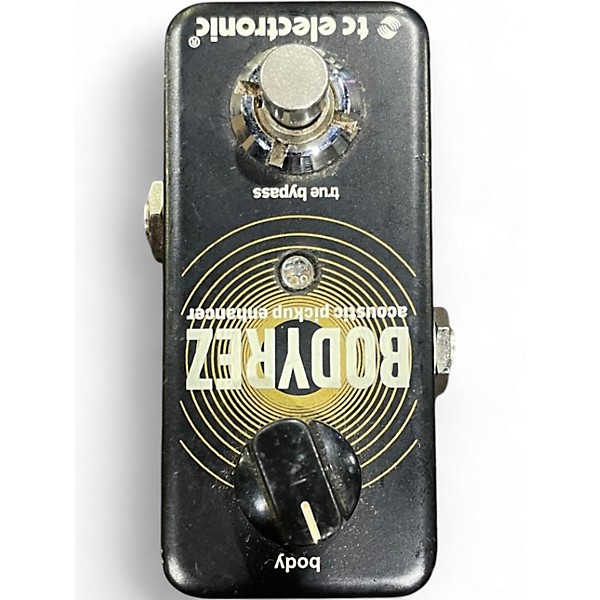 Used TC Electronic Bodyrez Acous Acoustic Enhancer Effect Pedal