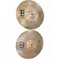 Used MEINL 14in Byzance Dark Hi Hat Pair Cymbal thumbnail