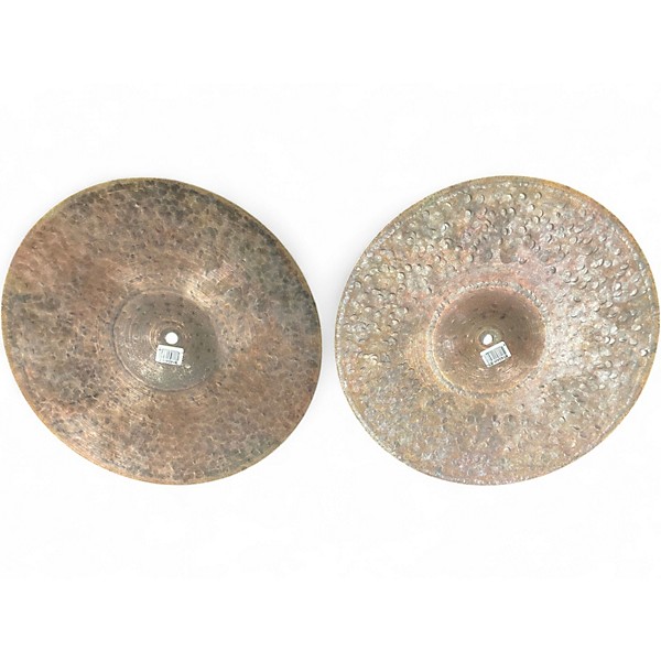 Used MEINL 14in Byzance Dark Hi Hat Pair Cymbal
