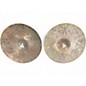 Used MEINL 14in Byzance Dark Hi Hat Pair Cymbal