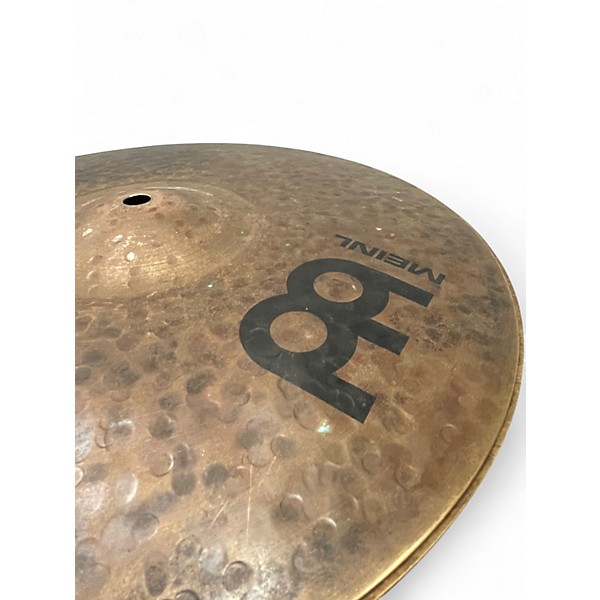 Used MEINL 14in Byzance Dark Hi Hat Pair Cymbal