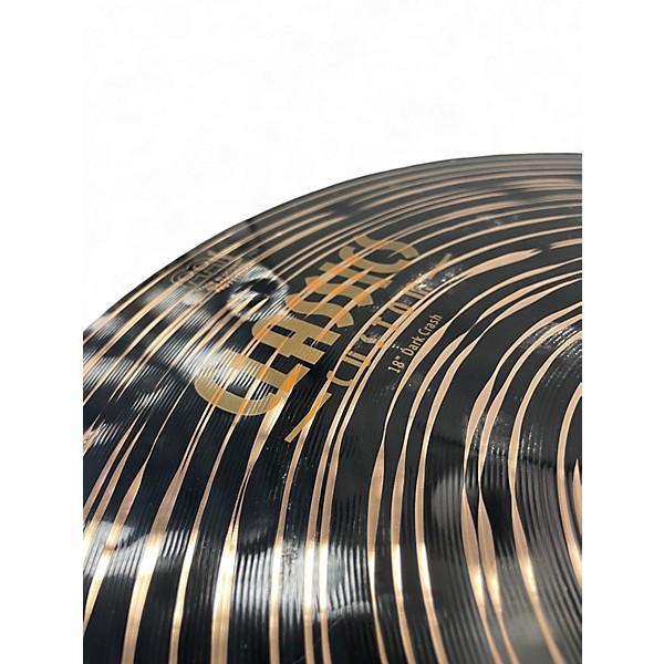 Used MEINL 18in Classic Custom Dark Crash Cymbal