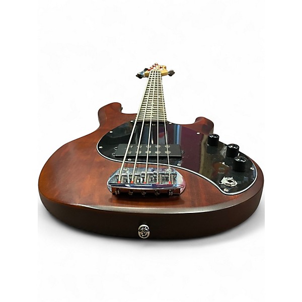 Used Sterling by Music Man S.U.B. StingRay RAY5 Walnut Satin Electric Bass Guitar