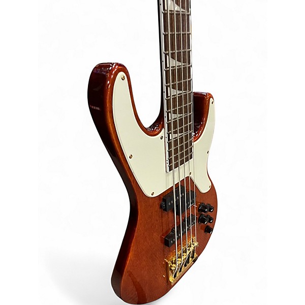 Used Jackson Concert Bass CBXNT V Mahogany Electric Bass Guitar